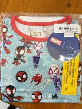 Little Sleepies- Spidey and his Amazing Friends shorts pajama set 5/6